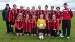 U17 Park/Camp girls, Kerry Cup Finalists 2012