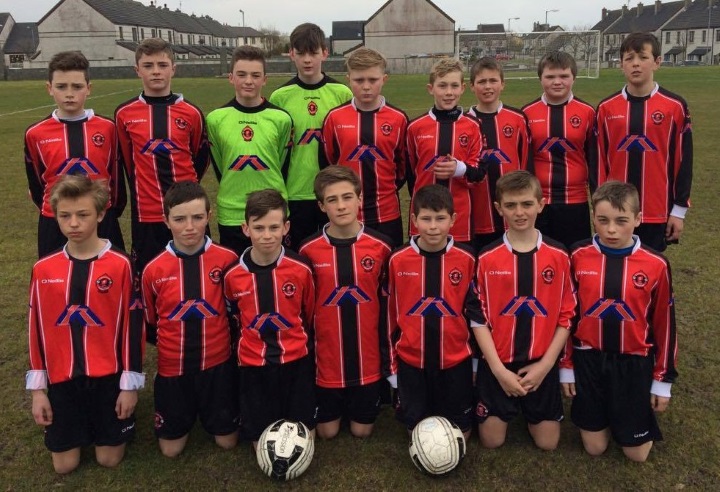 Park U13 A team before they defeated Killarney Celtic in the U13 Premier League on Saturday 19th March 2016