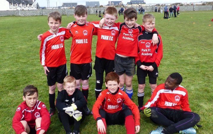 Park Fc U11's at blitz in Ballybunion on Saturday April 2nd 2016