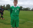 Park Fc U15 Player James Rusk at his Rep or Ireland Assessment day in Dublin on Sunday 6th September 2015