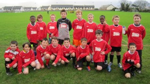 U11 squad that played Behy Rovers