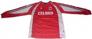 Classic jerseys available in club shop