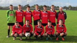 Todays Youth team with their new home Jerseys .
