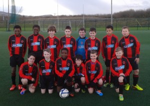 U12A Team before their Kerry Cup Match against Camp United 